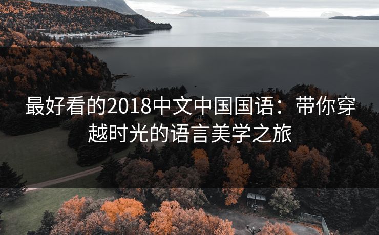 最好看的2018中文中国国语：带你穿越时光的语言美学之旅