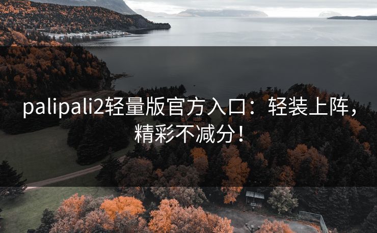 palipali2轻量版官方入口：轻装上阵，精彩不减分！